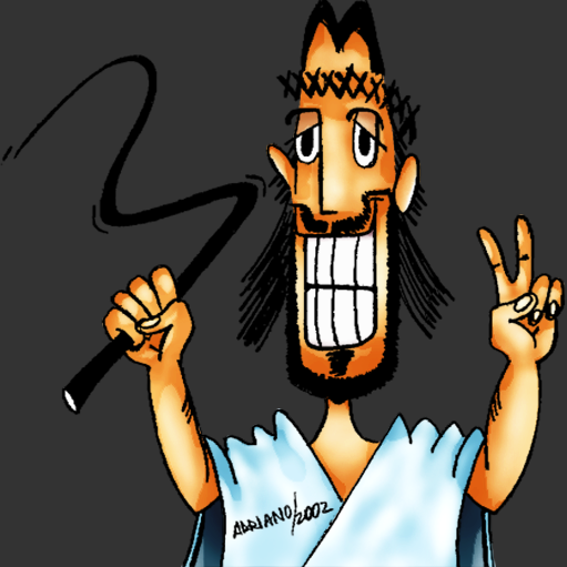 Jesus, me chicoteia!